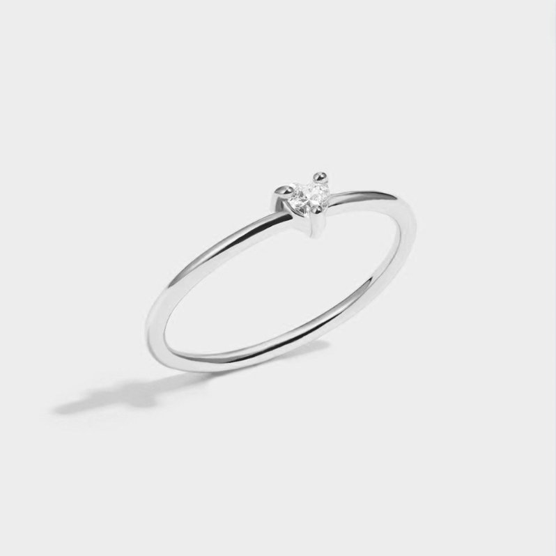 Anneau en cristal 'Petit Amour'