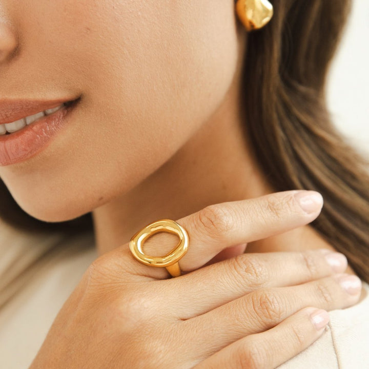Vina Bague en Or Fusionné
